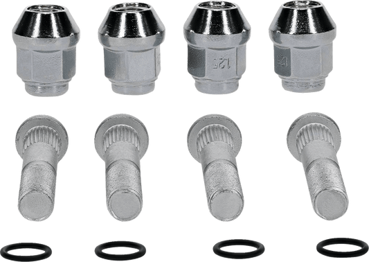 MOOSE OFFROAD Wheel Stud and Nut Kit for Suzuki KingQuad 400 - Rear Right (Part 85-1145) - Kelly Motorsports
