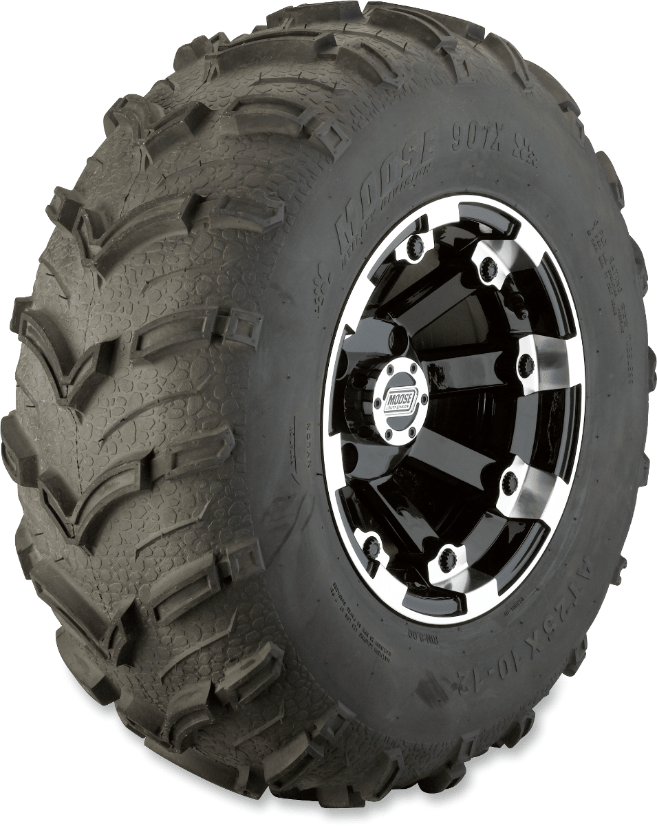 Moose Offroad WVS30012510126 25x10-12 All Terrain ATV Tire with Pebbled Design and 6-Ply Construction - Kelly Motorsports