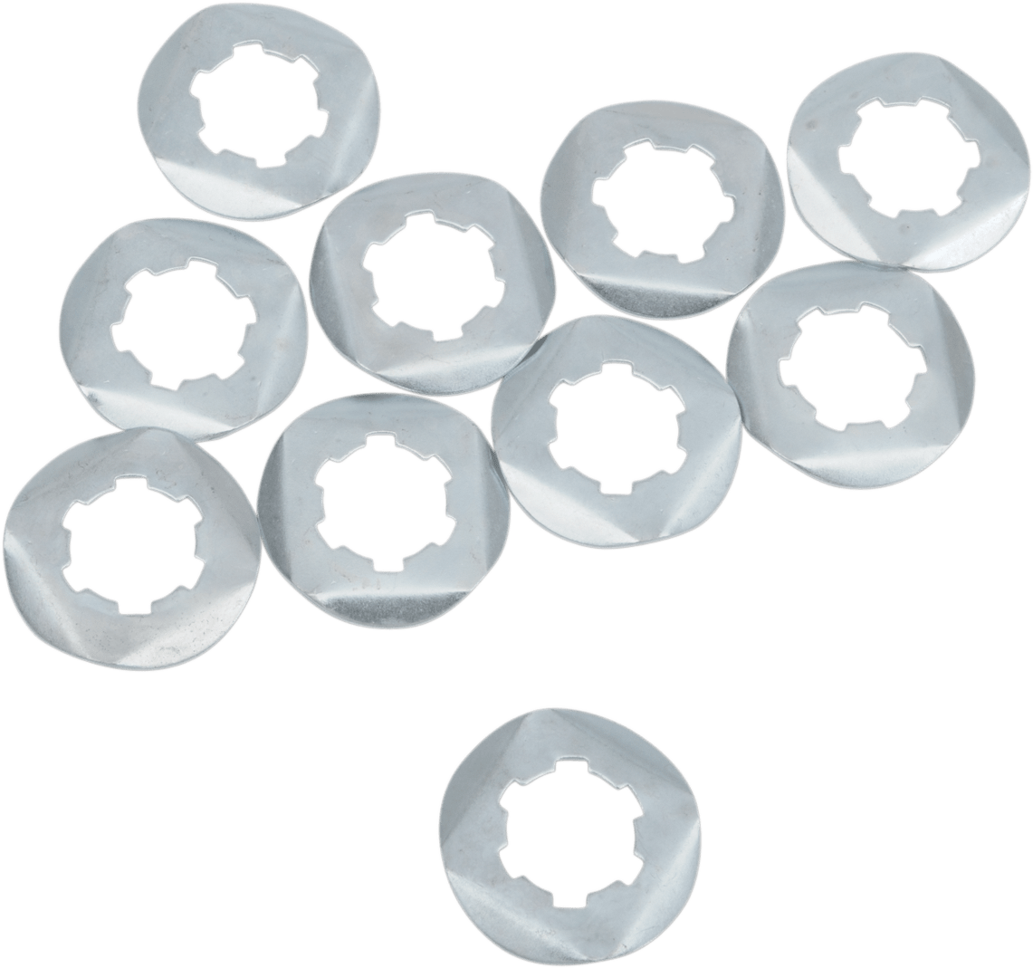 MOOSE OFFROAD Yamaha 25-6001 Countershaft Washer - 10 Pack for Front Sprocket Replacement - Kelly Motorsports