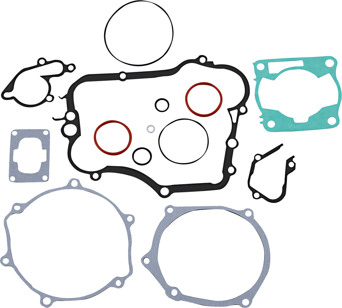 Moose Offroad Yamaha 8080025MSE Complete Motor Gasket Kit for Engine and Transmission Rebuilds - Kelly Motorsports