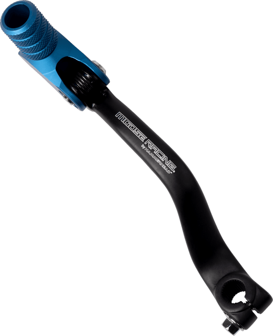 MOOSE OFFROAD Yamaha Shift Lever with 20 mm Offset - Blue CNC Machined Aluminum and Stainless Steel</title> - Kelly Motorsports