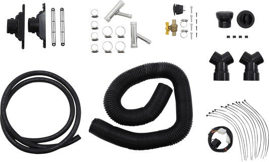 Moose Offroad Yamaha Z4721 12V UTV Cab Heater Kit for Radiator Hoses - Kelly Motorsports