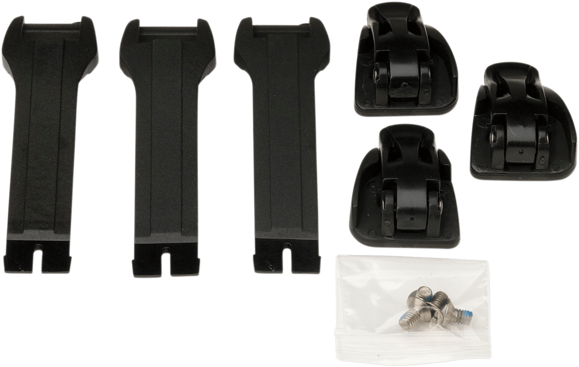 MOOSE OFFROAD Youth Short Black Strap and Buckle Kit (Part Number 3430-0842) - Kelly Motorsports