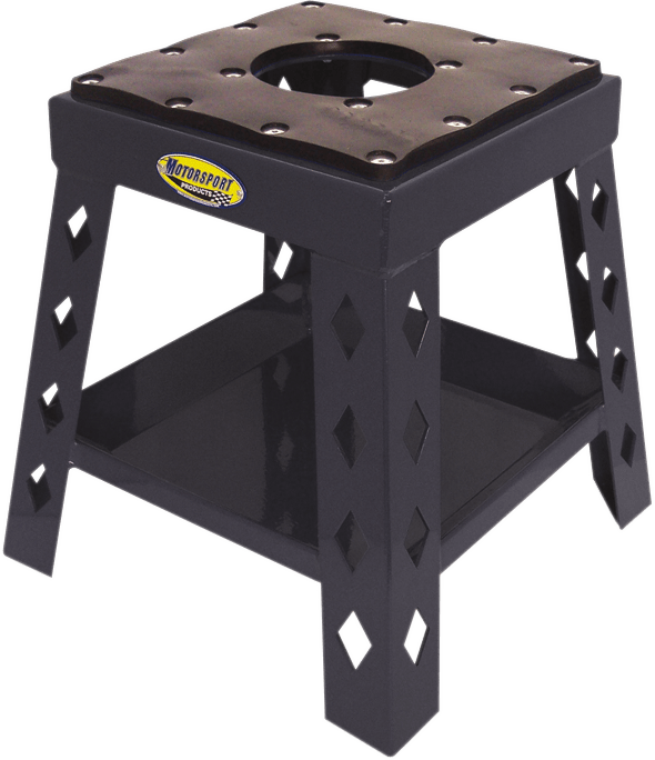 MOTORSPORT PRODUCTS Mini/Super Moto Stand with Rubber Top Pad and Tool Tray - Kelly Motorsports