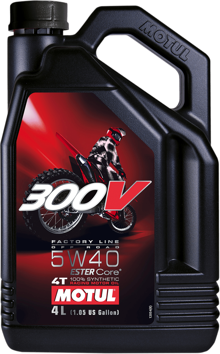 MOTUL 300V Offroad Synthetic Oil 5W-40 4L 104135 - Kelly Motorsports