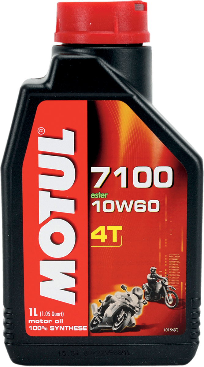 MOTUL 7100 4T Synthetic Oil 10W-60 1L 104100 - Kelly Motorsports