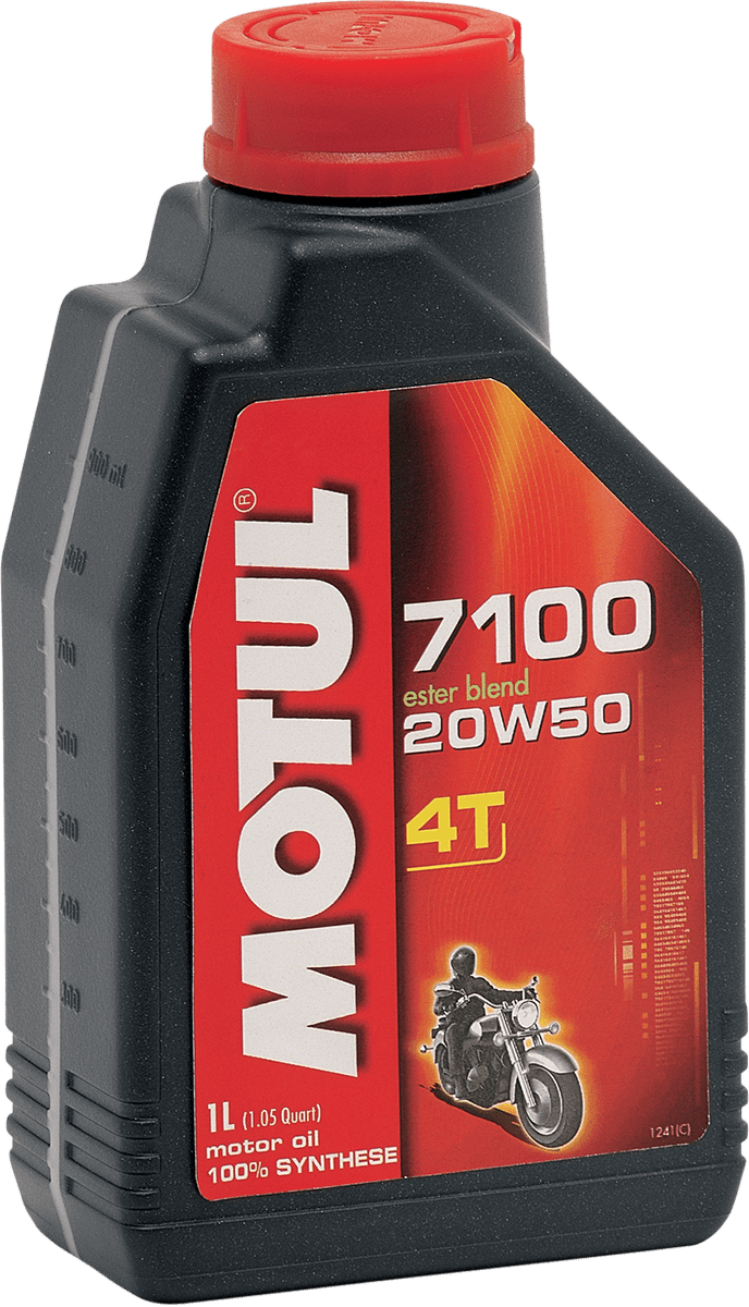 MOTUL 7100 4T Synthetic Oil 20W-50 1L 104103 - Kelly Motorsports