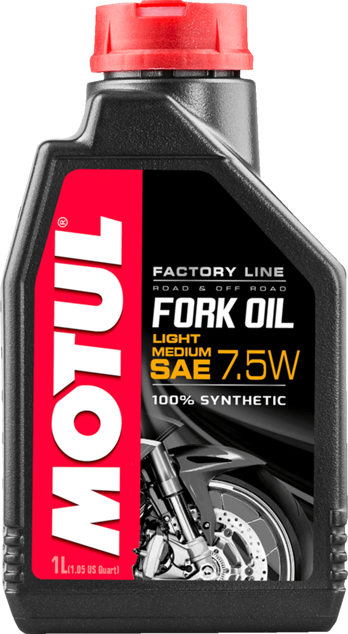 MOTUL Light/Medium Factory Line Fork Oil 7.5W 114438 - Kelly Motorsports