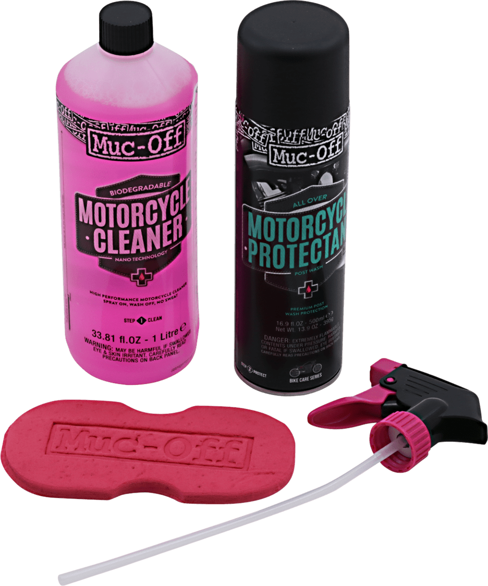 MUC-OFF USA Cleaner/Spray Duo with Sponge 20020US - Kelly Motorsports