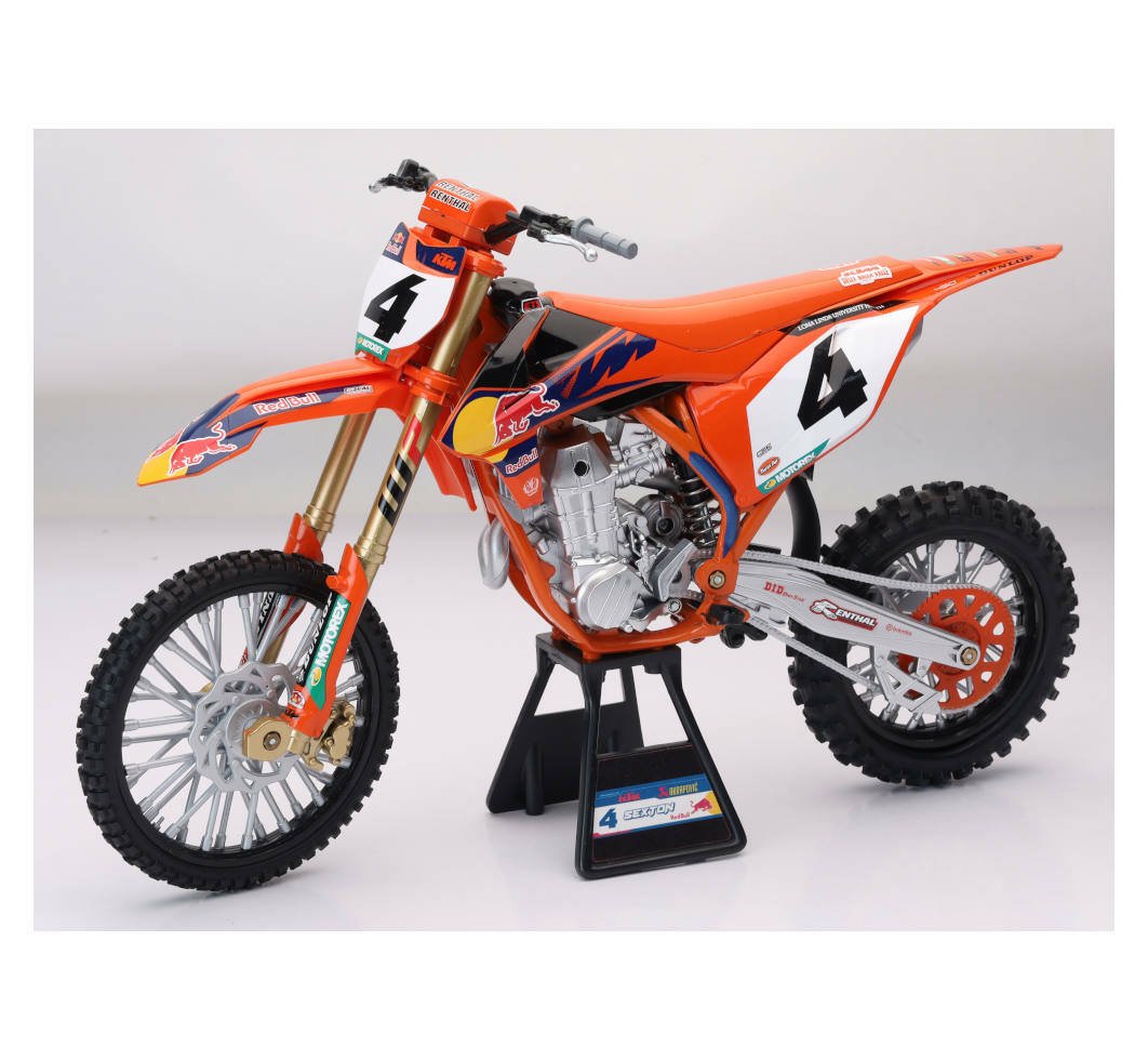 New-Ray 1:6 Scale Red Bull KTM Chase Sexton #4 Die-Cast Dirt Bike Replica - Kelly Motorsports