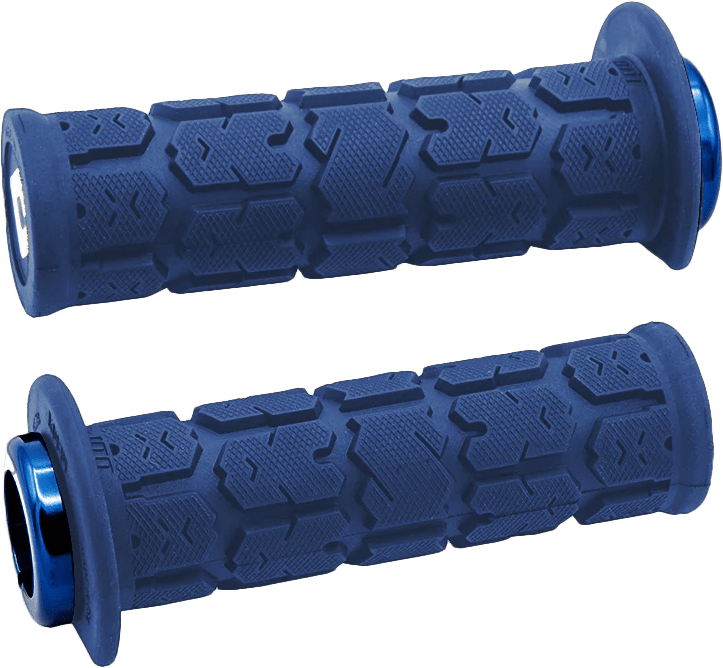 ODI ATV Rogue 2.1 Grip J33RGDU-U - 125mm Navy Blue/Blue with Lock-On Technology - Kelly Motorsports