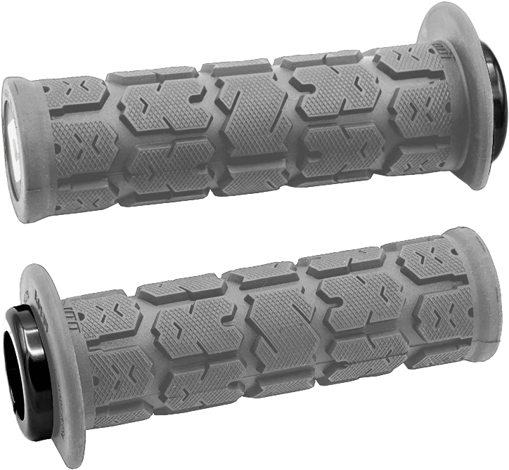 ODI ATV Rogue 2.1 Grip J33RGG-B - 5 Inch Soft Grey/Black with Lock-On Technology - Kelly Motorsports