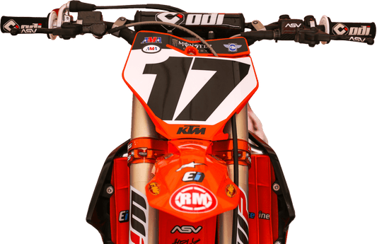 ODI H75BPB Black 245mm Bar Pad for Enhanced Comfort and Impact Protection - Kelly Motorsports