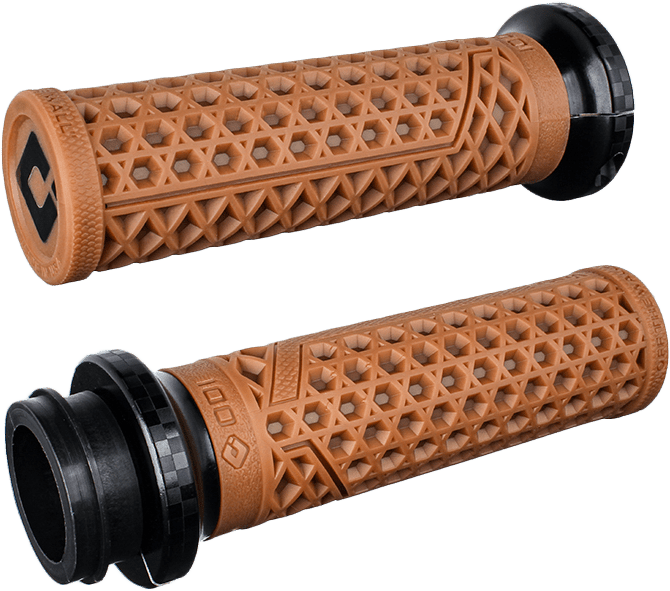 ODI Vans Signature Cable 1-Inch Gum Rubber Black Checker Motorcycle Handlebar Grips - V31VHCWGR-BC - Kelly Motorsports