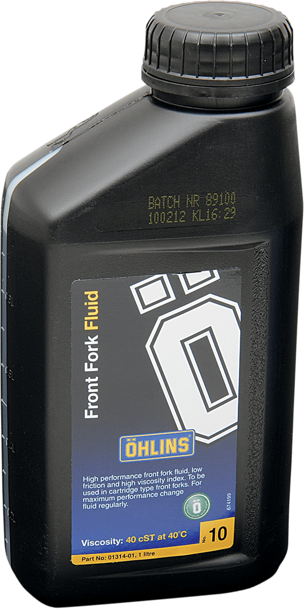 OHLINS 10wt Fork Oil 1L 01314-01 - Kelly Motorsports