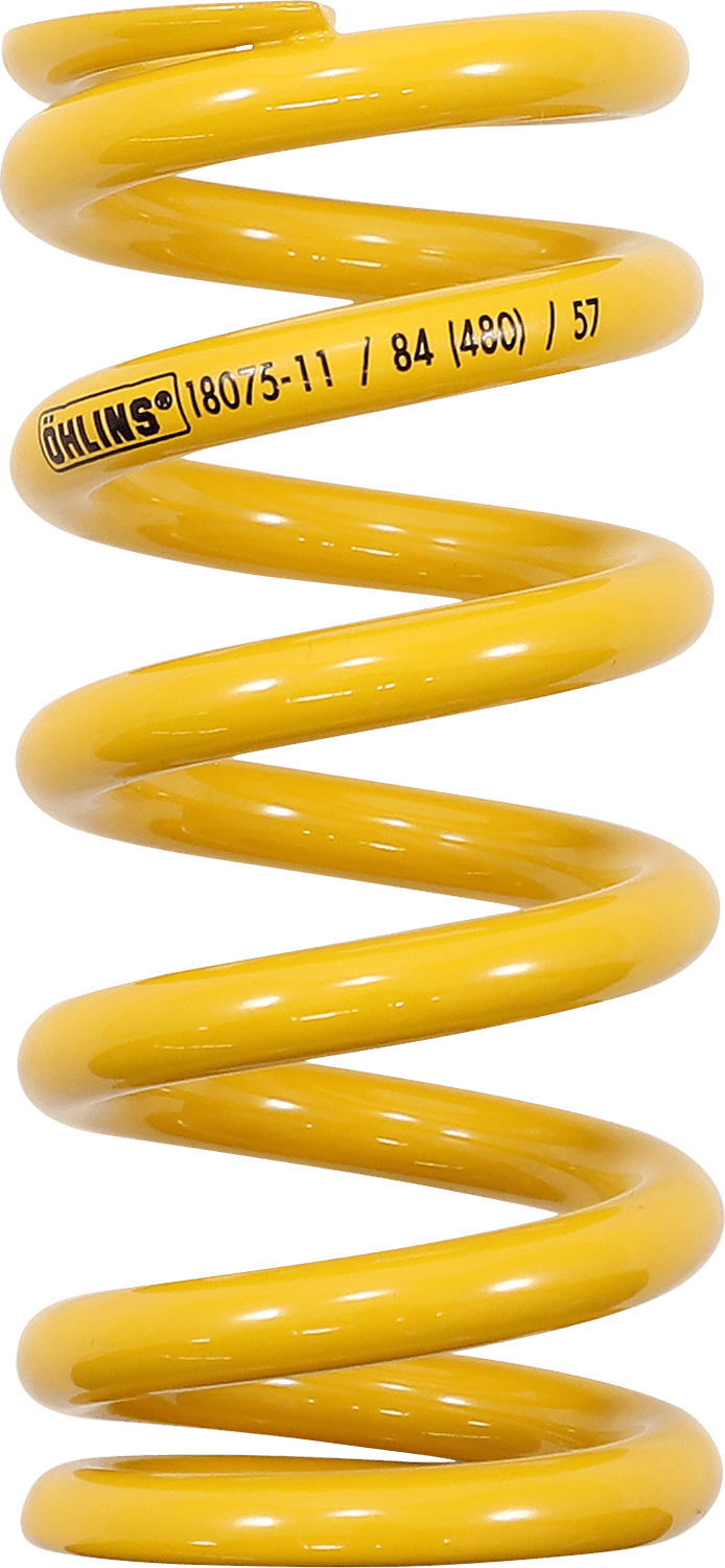 OHLINS-BICYCLE Shock Spring 480 lb Part #18075-11 for Mountain Biking - Kelly Motorsports
