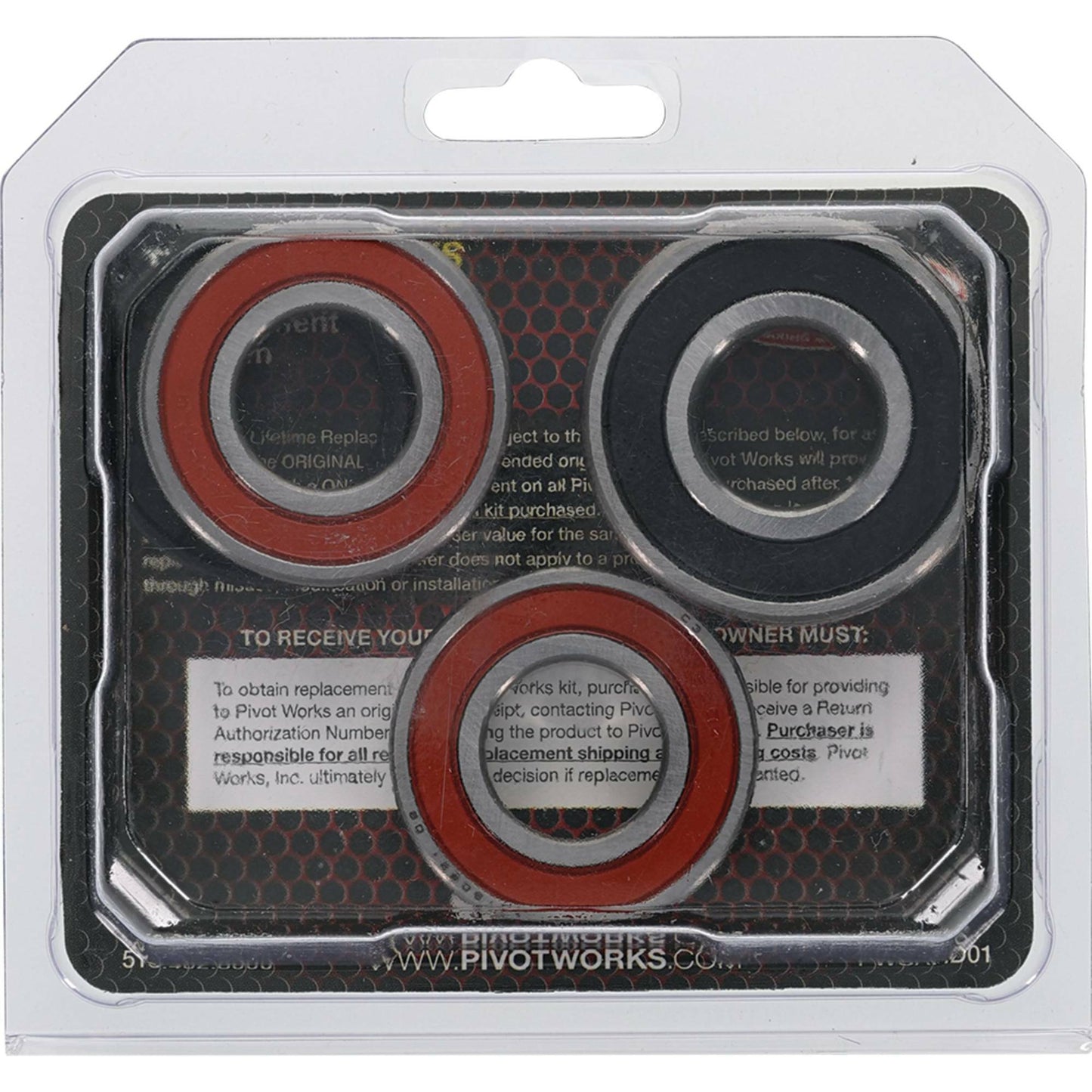 Pivot Works Premium Wheel Bearing Kit for Suzuki DR - Z250 and DR350 Models - Kelly Motorsports