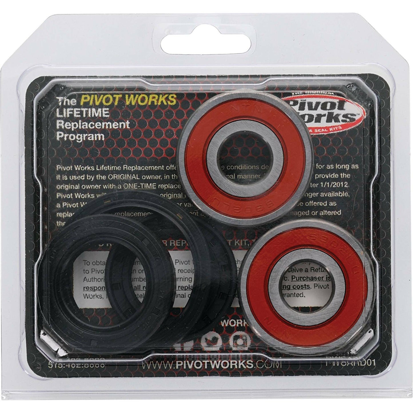 Pivot Works Premium Wheel Bearing Kit for Yamaha Venture 600 and Honda CR250M Models - Kelly Motorsports