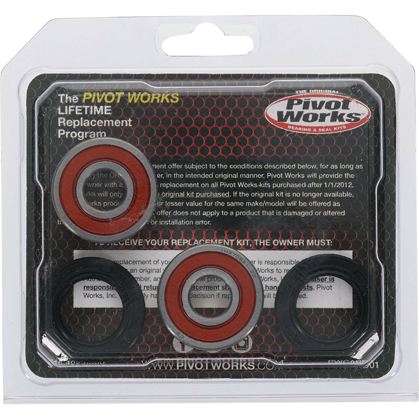 Pivot Works Wheel Bearing Kit Premium for Suzuki DR - Z70 and Yamaha YZ80 - Kelly Motorsports