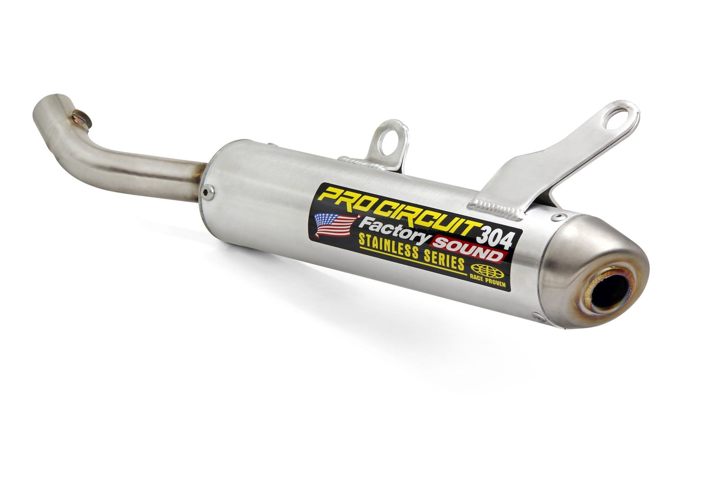 PRO CIRCUIT P/C 304 Silencer for Yamaha YZ250 (2003-2010, 2016-2017) - Kelly Motorsports