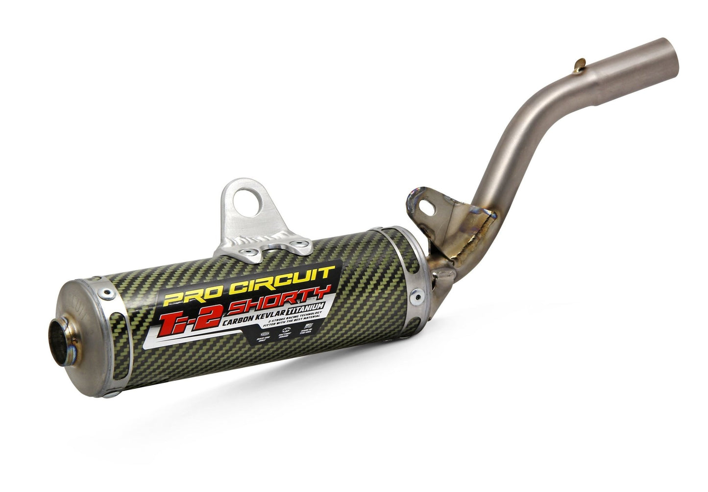 PRO CIRCUIT P/C Ti 2 Silencer for Kawasaki KX85 (2001-2010) - Kelly Motorsports