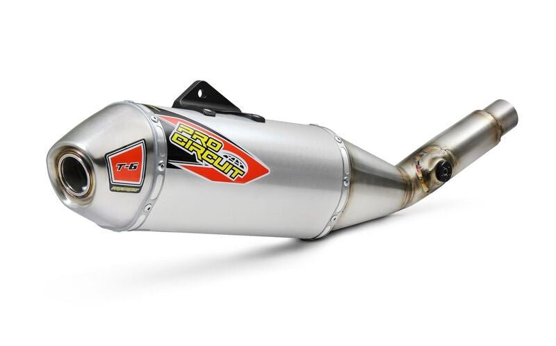 PRO CIRCUIT T-6 Slip-On Silencer for Off-Road and MX Bikes - Kelly Motorsports