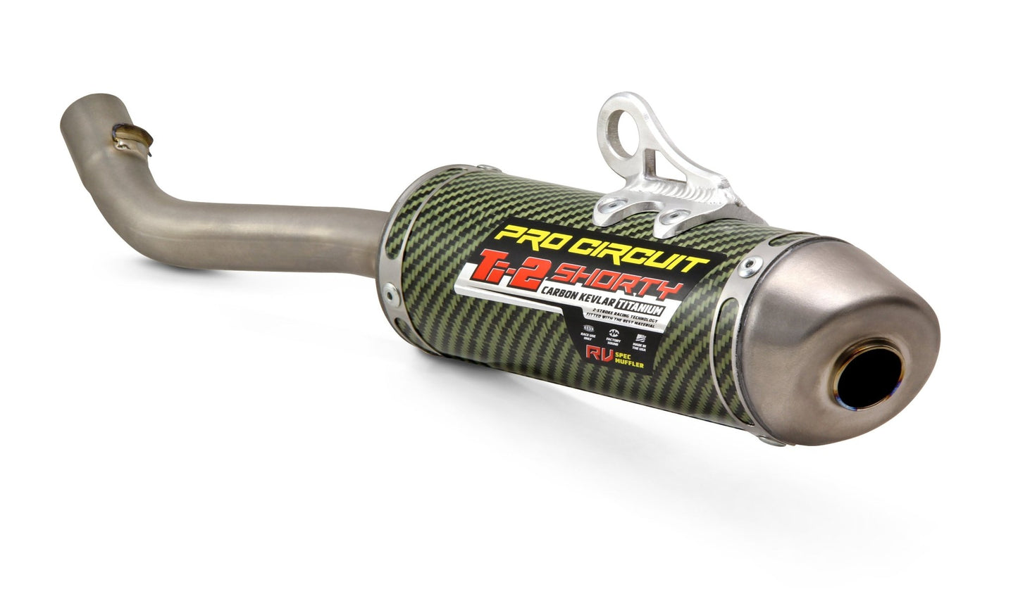 PRO CIRCUIT Ti-2 R-304ti Silencer for Yamaha YZ125 (2002-2011) - Kelly Motorsports