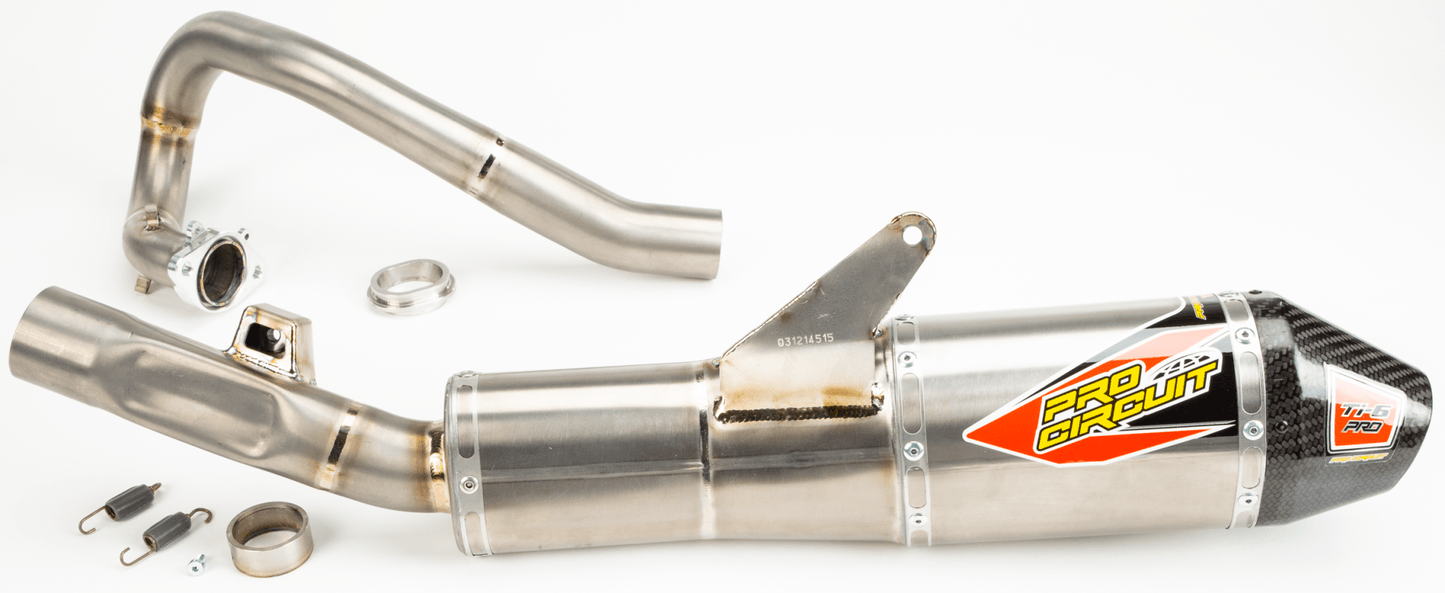 PRO CIRCUIT Ti-6 Pro System for Honda CRF250R and CRF250RX (Part Number: 0312425FP) - Kelly Motorsports