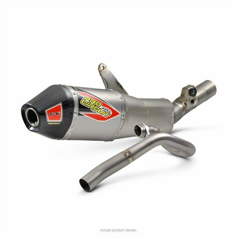 PRO CIRCUIT Ti-6 Titanium Exhaust System for Honda CRF250R & RX (Part 0312425F) - Kelly Motorsports