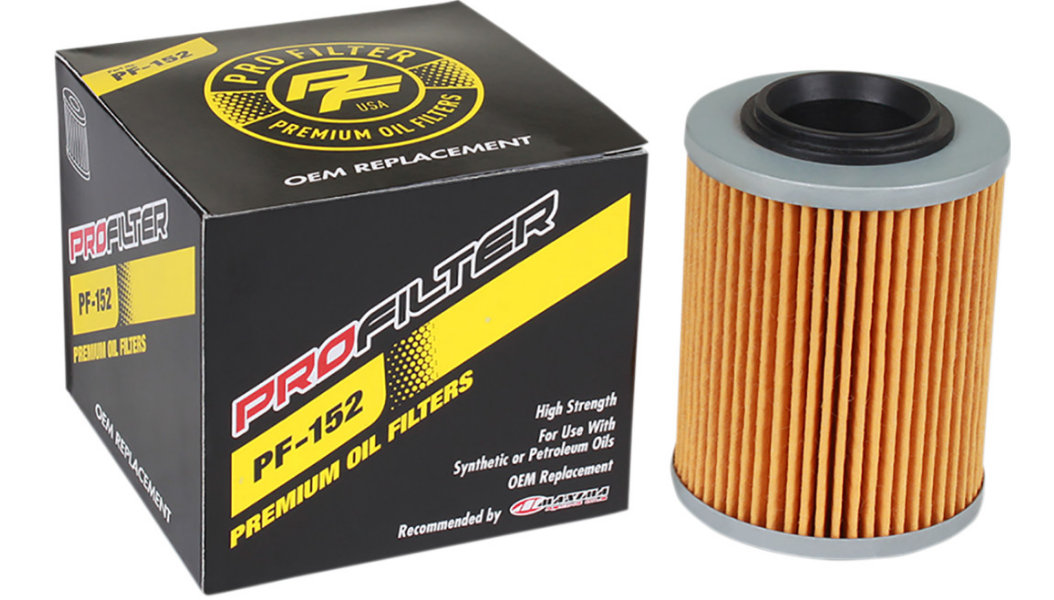 PRO FILTER PF - 152 Oil Filter for Can - Am Maverick X3 and Defender Models - Kelly Motorsports