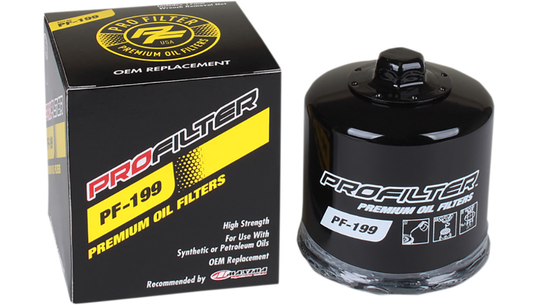 PRO FILTER PF - 199 Oil Filter for Polaris Vehicles - High Performance Replacement - Kelly Motorsports