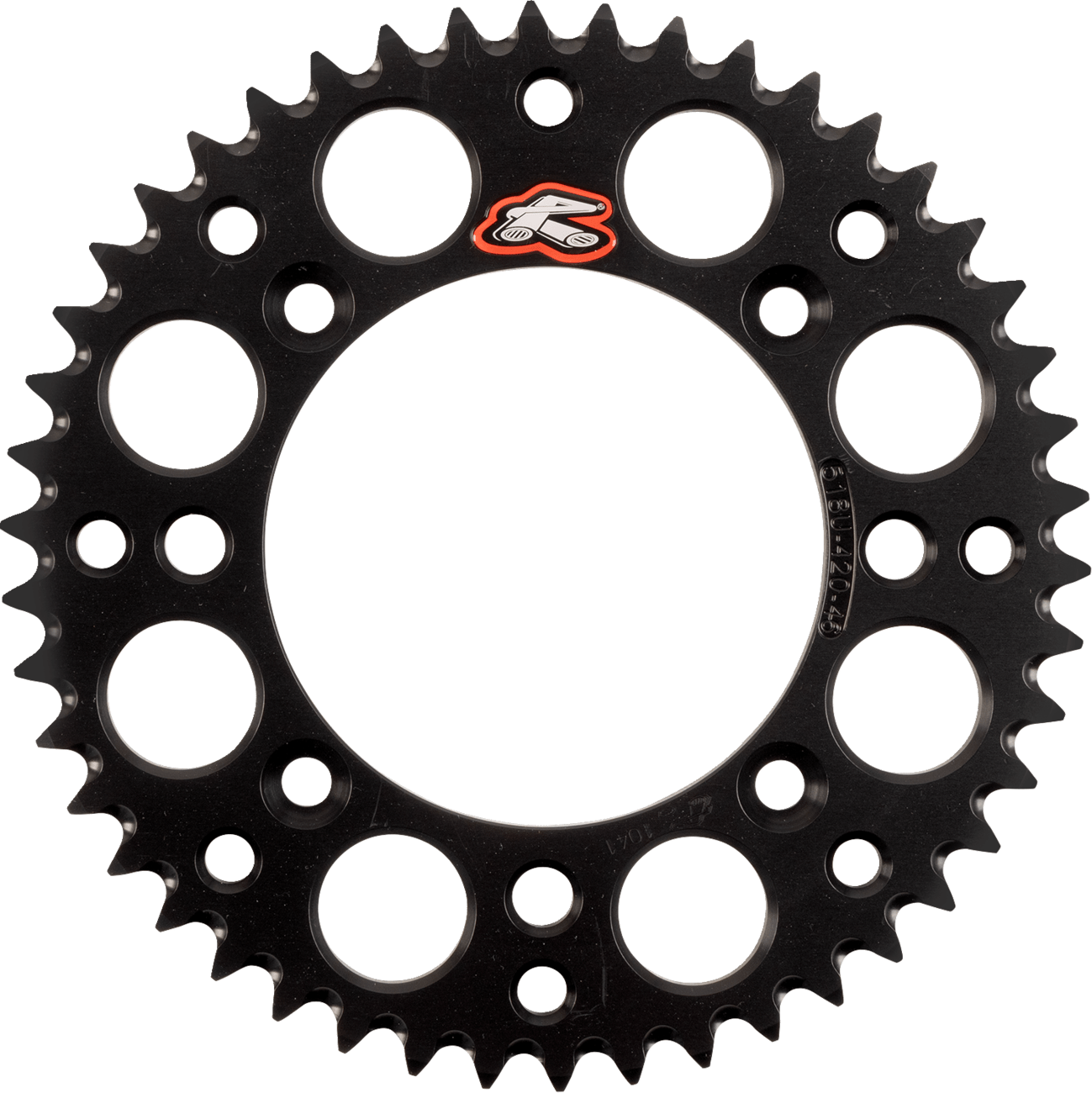 Renthal 518U-420-46GPBK Ultralight Black Aluminum Rear Chainwheel for KTM - Kelly Motorsports