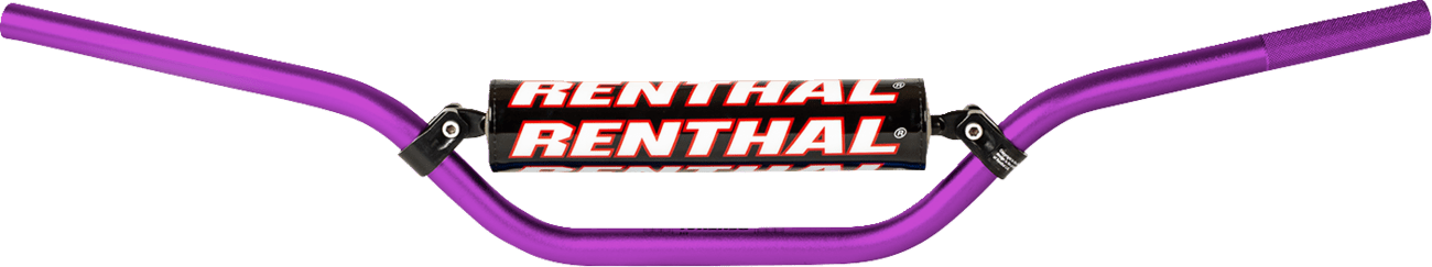 RENTHAL 7/8 inch RC High Off-Road Handlebar, Part Number 809-01-PE-01-261, Purple - Kelly Motorsports