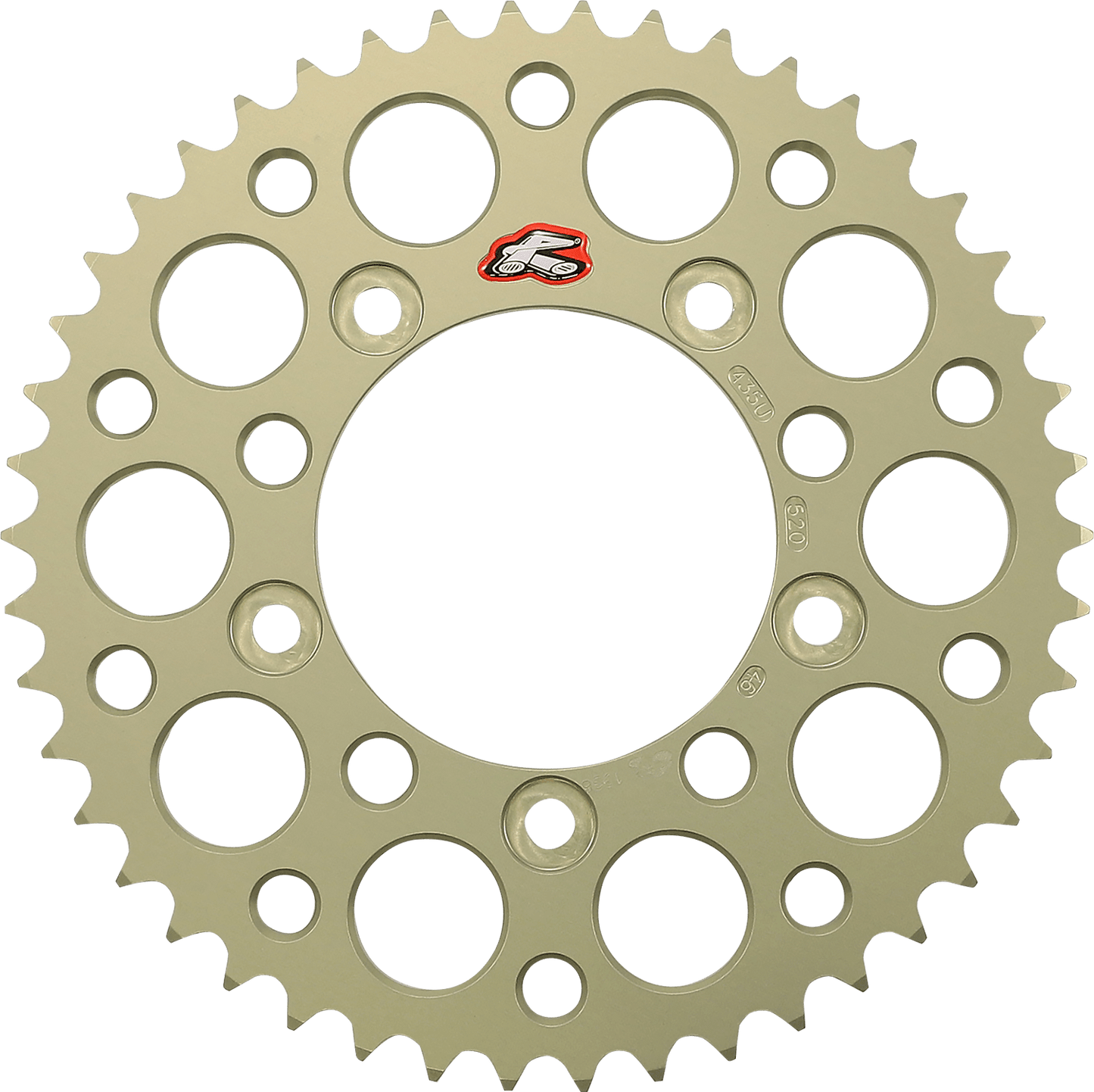 Renthal Aluminum Rear Sprocket 46 Tooth for Ducati 435U-520-46P-HA - Kelly Motorsports