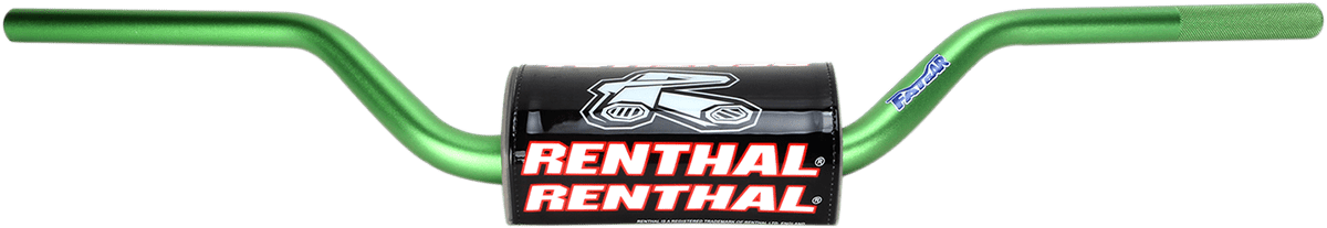 RENTHAL Fatbar™ Handlebar 609-01-GN for RC High, Green - Lightweight Aluminum Design - Kelly Motorsports