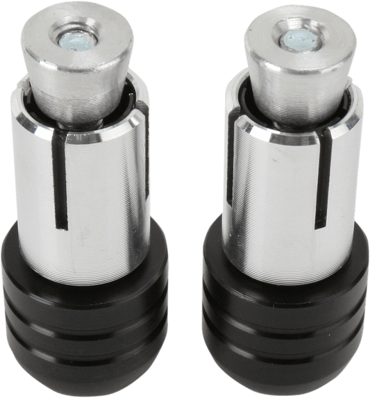 RENTHAL Handlebar End Plugs E193 - Black for Motorcycle Handlebars - Kelly Motorsports