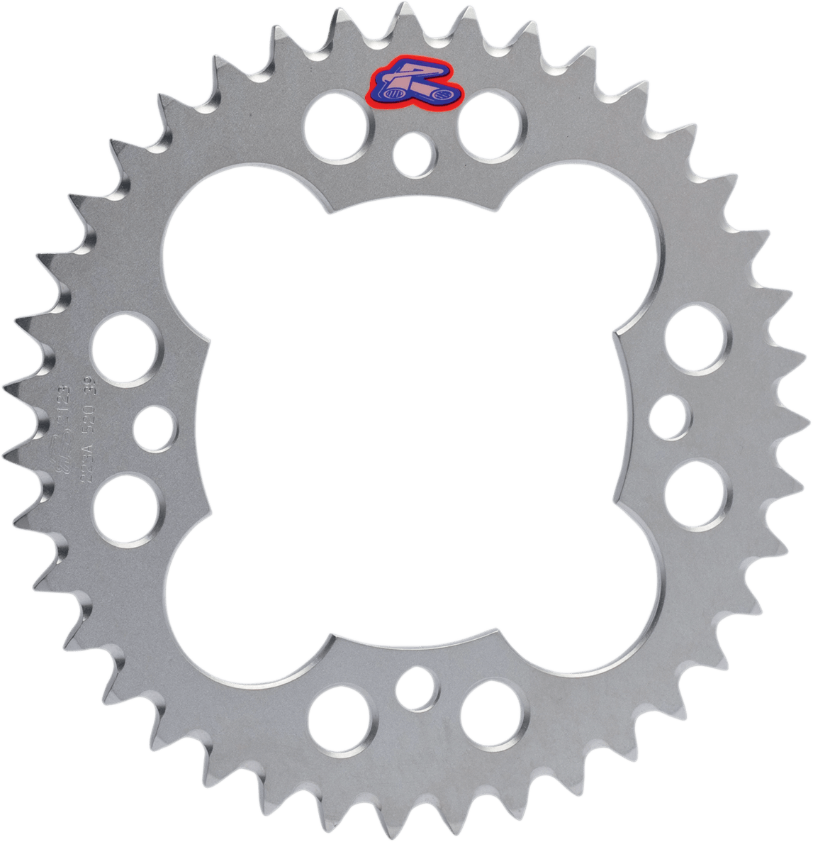 Renthal Rear Sprocket 37 Tooth Aluminum for Yamaha - Model 437U-520-37GBSI - Kelly Motorsports