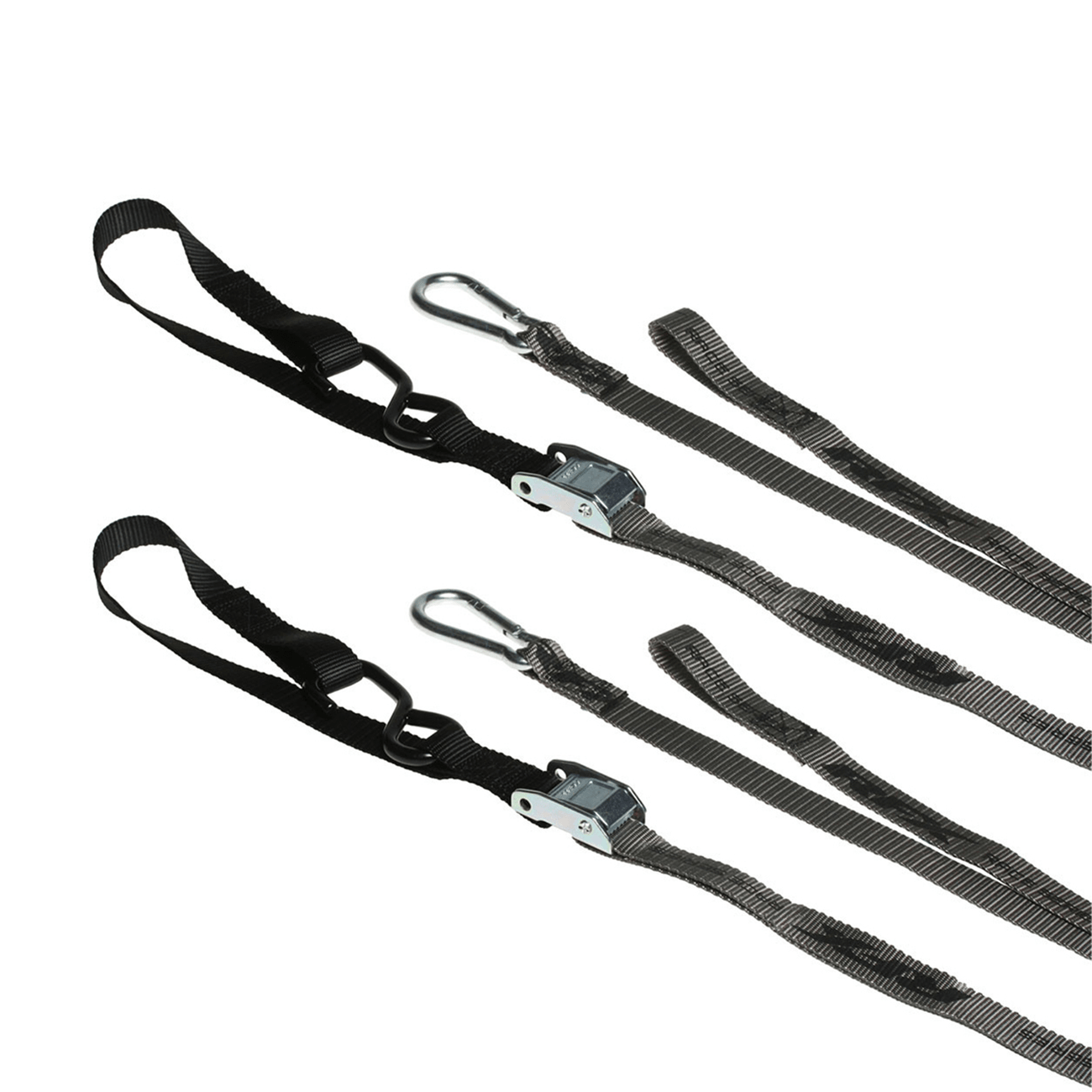 RFX FXTD 30000 55BK 1.0 Motorcycle Tie Downs with Carabiner and Extension Loop - Kelly Motorsports