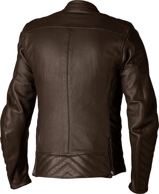 RST Ladies Roadster Air CE Leather Motorcycle Jacket Brown - Kelly Motorsports