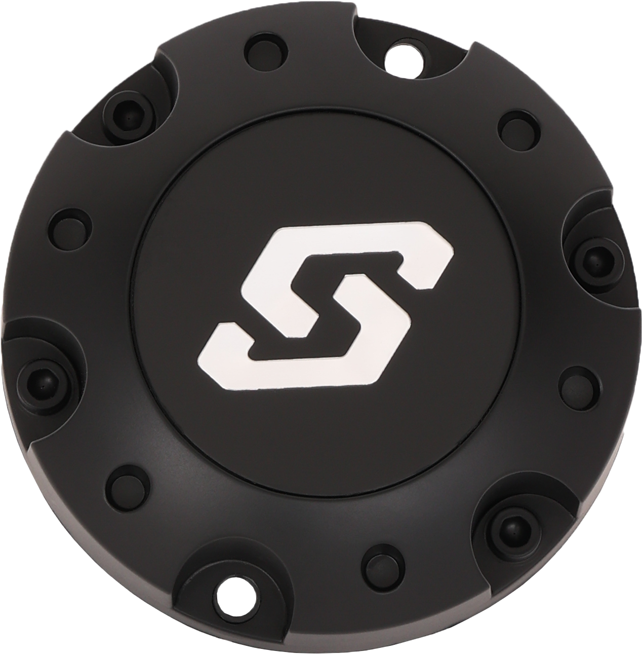 Sedona 570 - 9112 5/4.5 Center Cap Matte Black for Wheel Enhancement - Kelly Motorsports