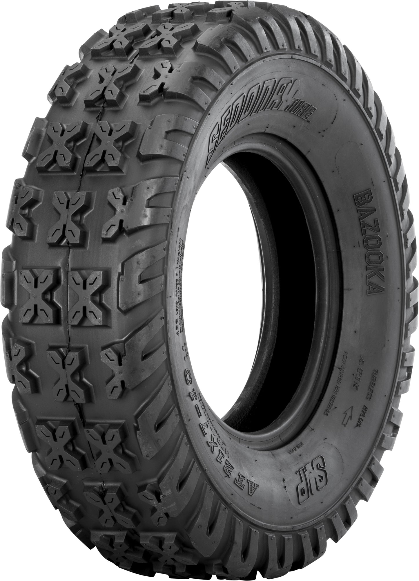 SEDONA Bazooka 21x7 - 10 Bias Tire (Part No. AT21710) for ATV and UTV Trail and MX Riding - Kelly Motorsports