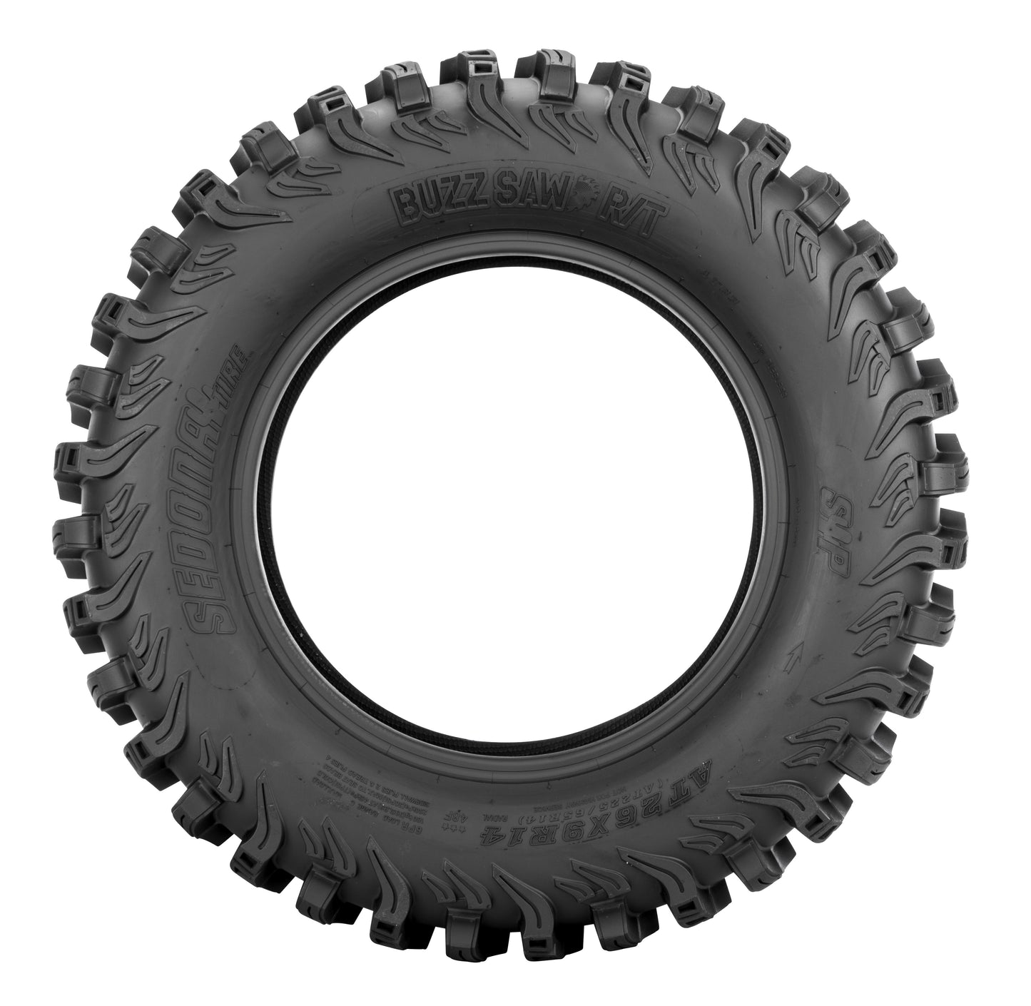 Sedona Buzz Saw R/T 26x9R12 Radial ATV/UTV Tire with Heavy - Duty Radial Construction - Kelly Motorsports