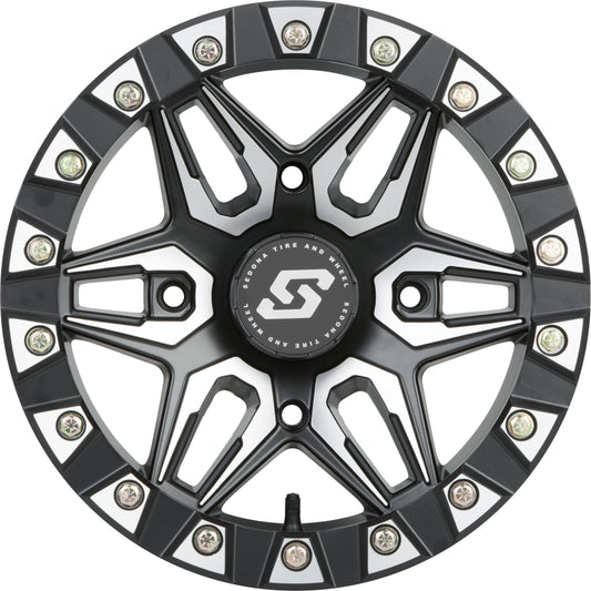 Sedona Split 6 Beadlock Wheel 14x7 for ATV/UTV – Strong Performance and Stylish Finish - Kelly Motorsports