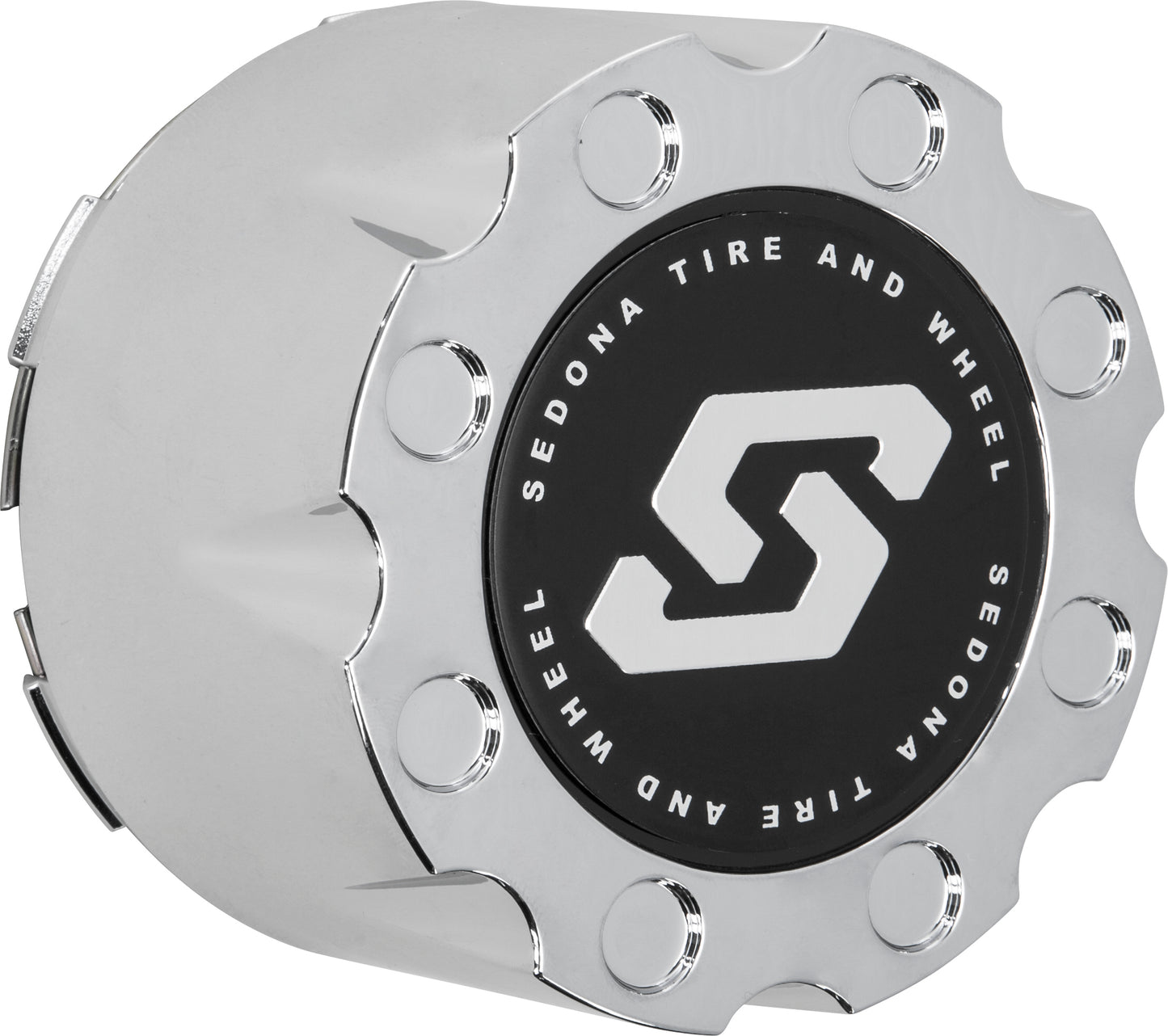 Sedona Storm Wheel Replacement Cap Chrome - Part Number CP - A8 - 110S - Kelly Motorsports