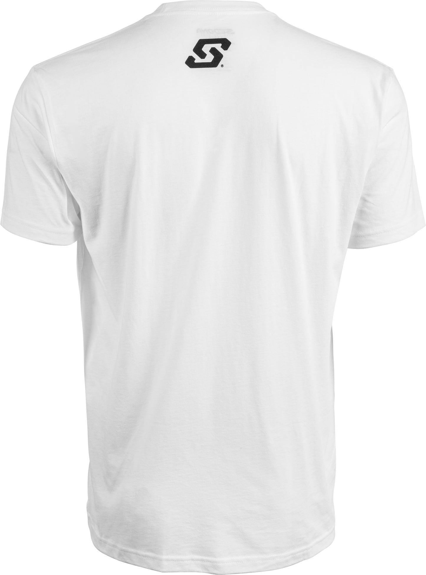 Sedona White XL Tee Shirt with Premium Crew Neck Fit - 60% Ring - Spun Cotton and 40% Polyester Blend - Kelly Motorsports
