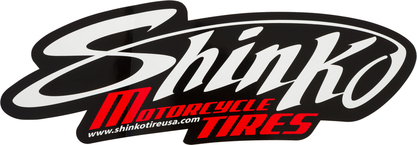 SHINKO 12 - Inch Decal - Durable Vinyl Sticker for Automotive and Marine Use - Kelly Motorsports