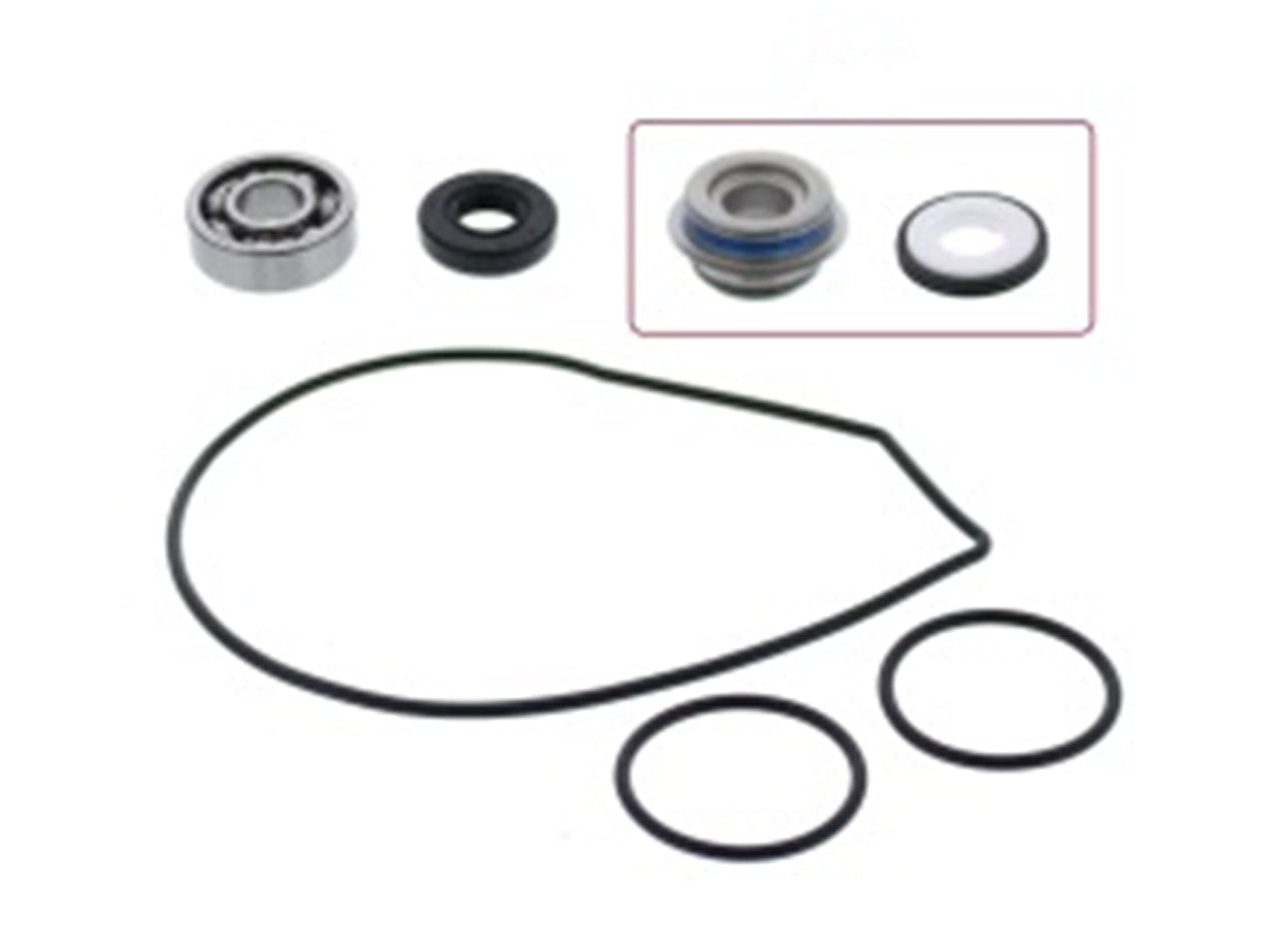 SP1 Water Pump Repair Kit for Yamaha - Part Number 10 - 721299 - Kelly Motorsports