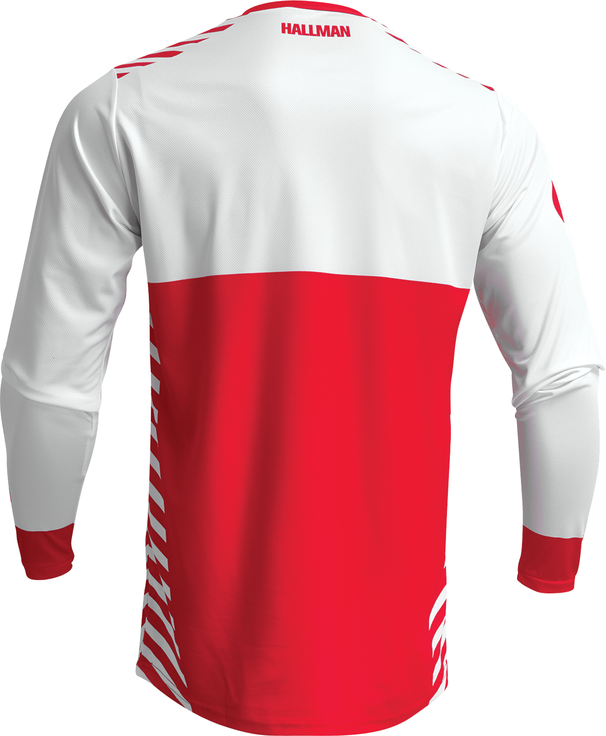 THOR Differ Slice Jersey 2XL by THOR - White and Red Performance Motorcycle Jersey - Kelly Motorsports