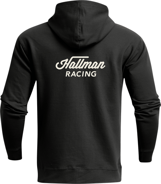 THOR Hallman Heritage Zip-Up Sweatshirt - Black - Small (Part No. 3050-6332) - Kelly Motorsports