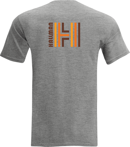 THOR Hallman Legacy Heather Graphite T-Shirt - Medium - Kelly Motorsports